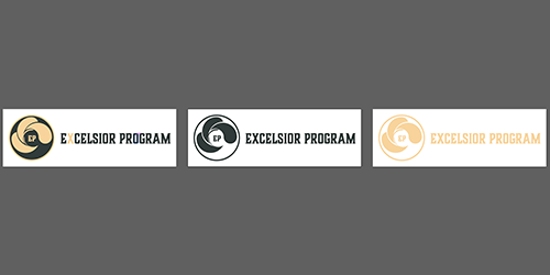 Excelsior Program's Horizontal Logos